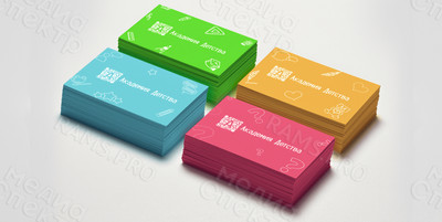 Визитки «Академия Детства» — фото