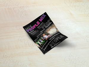 Листовки «PEOPLE MIX» А4, А6 — фото 3