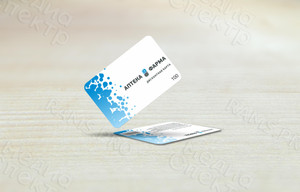 Пластиковая карта 85х55мм «Аптека Фарма» — фото 1