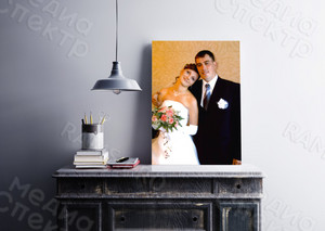 Фотокартина на холсте 30х40см «День свадьбы» — фото 2