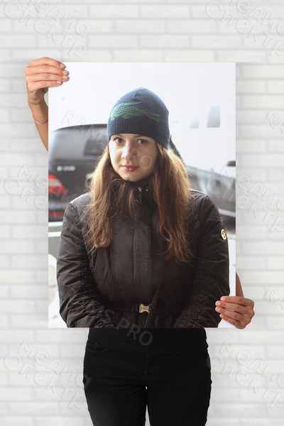 Фотокартина на холсте 30х40см «Подруга» — фото