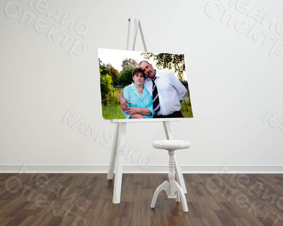 Фотокартина на холсте 40х30см «Родители» — фото