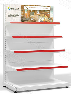 Постер для витрины магазина 1.2х0.4м «Colorika Tex» Смоленские краски — фото 2