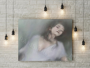 Фотокартина на холсте 40х30см «Утренняя слабость» — фото 2