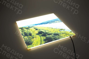 Наклейки на световые панели для эко-отеля «Барская усадьба» — фото 2