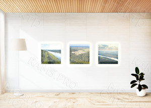 Наклейки на световые панели для эко-отеля «Барская усадьба» — фото 1