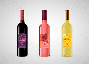 Этикетки на вино «Барская усадьба» — фото 3