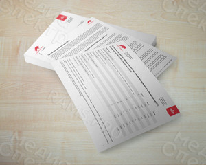 Фирменные бланки А4 «Транссервис» — фото 6