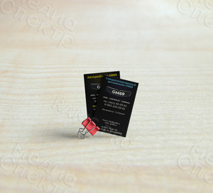 Визитка для магазина автозапчастей «ОпельПлюс» — фото 2