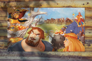 Баннер 3х1.7м «Богатырь» — фото 1