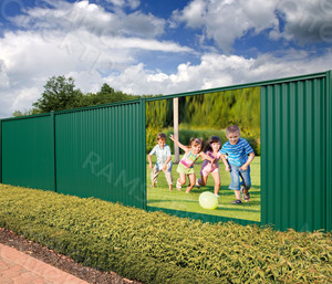 Баннер 1.4х1.5м «Дети с мячом» — фото 3