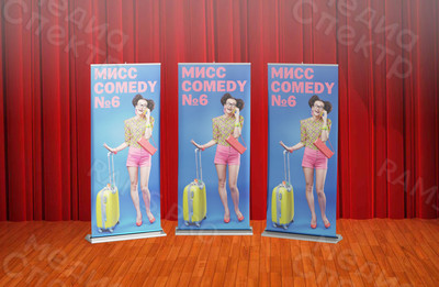 Roll up «Мисс COMEDY» — фото