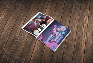 Каталог А5 «HOT ДЕДЫ ZINE» молодые художники №1 — фото 4