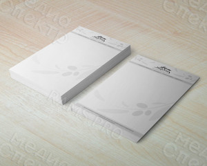 Фирменные бланки медицинского центра ЗОЖ «Норма» — фото 3