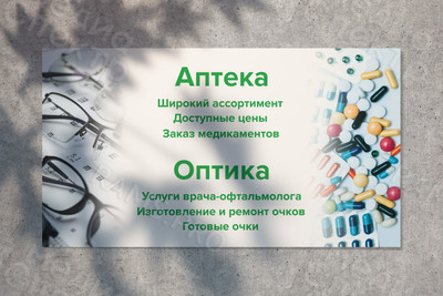 Баннер 5.5х3.1м для Аптеки № 20 г.Конаково — фото