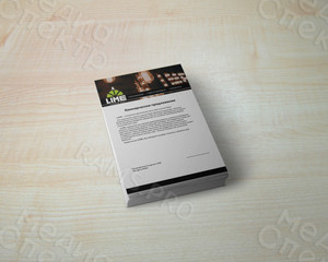 Фирменный бланк А4 «LIME» — фото 2