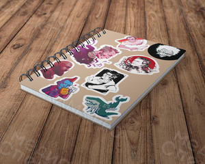 Наклейки сборные «Художники» — фото 1