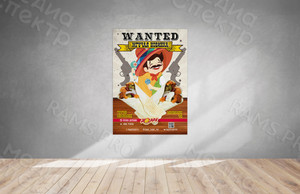 Афиша А1 «Мексиканец» для сети ресторанов быстрого питания «Happy Burger» — фото 2