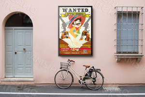 Афиша А1 «Мексиканец» для сети ресторанов быстрого питания «Happy Burger» — фото 3