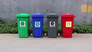 Наклейки на урны для раздельного сбора мусора — фото 2