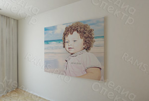 Холст «Ребёнок» 60х60см — фото 2