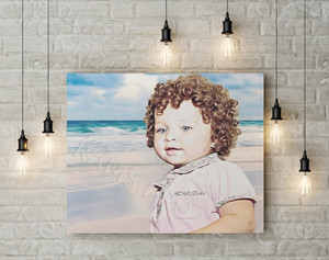 Холст «Ребёнок» 60х60см — фото 1