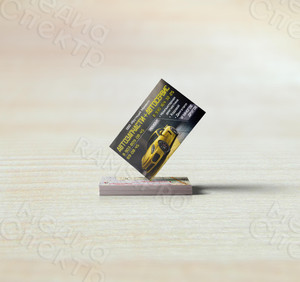 Визитка «Крутящий момент: Автозапчасти+Автосервис» — фото 3