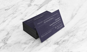 Визитки на дизайнерской бумаге «Ардышев Андрей» — фото 3