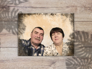 Фотокартина в ретро стиле на холсте 50х40см — фото 1