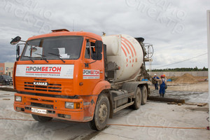 Наклейки на миксер-бетоносмеситель «Промбетон» — фото 3