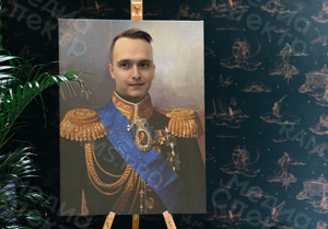 Фотокартина-монтаж на холсте 40х60см «Генерал Владислав» — фото 2