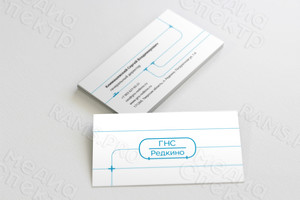 Визитки 90х50мм «ГНС-Редкино» — фото 2