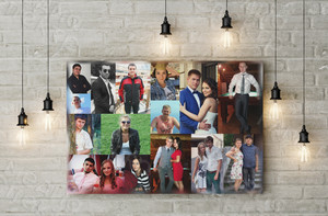 Фотокартина-коллаж на холсте 60х40см «Друзья» — фото 3