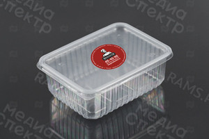 Стикеры на контейнеры для кафе «Император» — фото 2