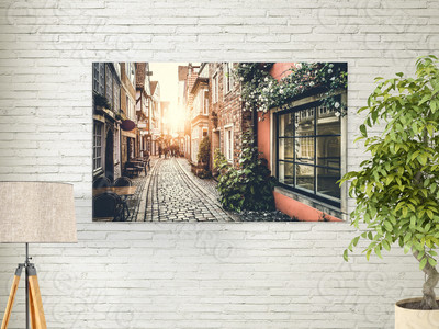 Фотокартина на холсте 80х60см «Улица Италии» — фото
