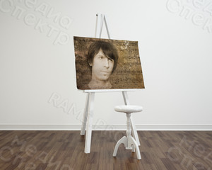 Фотокартина на холсте 28х21см «Друг музыкант» — фото 2