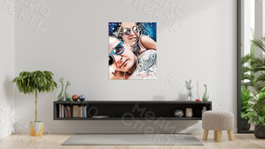 Фотокартина в стиле дрим-арт на холсте 100х120см «Люблю тебя» — фото 2