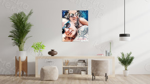 Фотокартина в стиле дрим-арт на холсте 100х120см «Люблю тебя» — фото 4