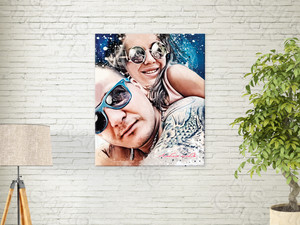 Фотокартина в стиле дрим-арт на холсте 100х120см «Люблю тебя» — фото 3