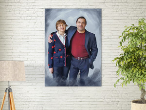 Фотокартина на холсте 50х70см «Семья» — фото 1