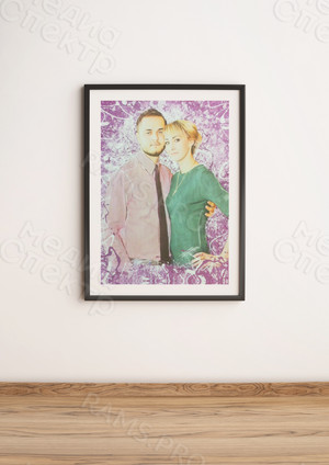 Фотокартина в стиле дрим-арт на холсте 40х50см «Пара» — фото 1