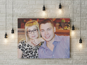 Фотокартина на холсте 50х40см «Мы вместе» — фото 1