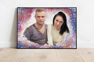 Фотокартина в стиле дрим-арт на холсте 40х30см — фото 3