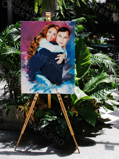 Фотокартина в стиле дрим-арт на холсте 70х90см — фото