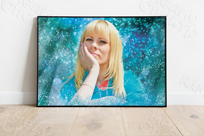 Фотокартина в стиле дрим-арт на холсте 70х50см — фото