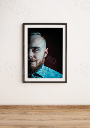 Фотокартина на холсте 50х70см «Портрет мужчины» — фото 3