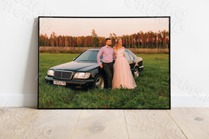 Фотокартины на холсте 30х40см, 40х30см «Свадьба» — фото 3