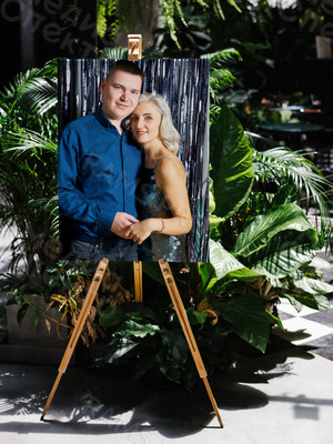 Фотокартина на холсте с подрамником 50х70см «Семья» — фото 2