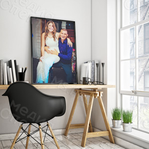 Фотокартина на холсте 50х70см «Счастливые влюбленные» — фото 4