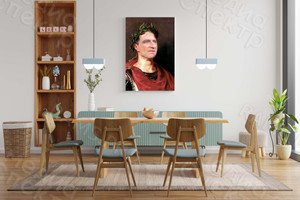 Фотокартина-монтаж на холсте 40х50см «Цезарь» — фото 1